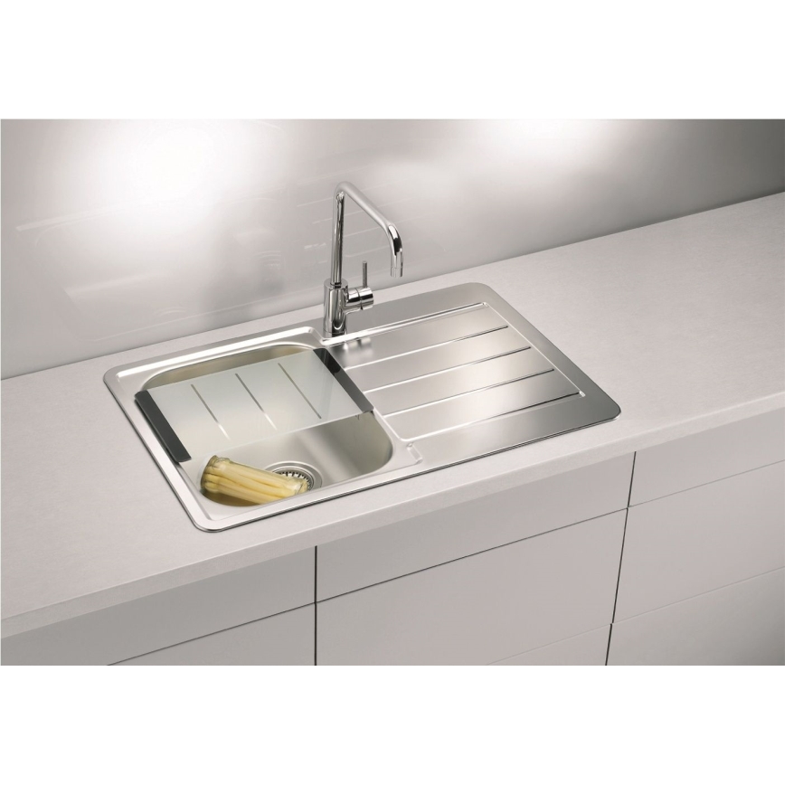 ALVEUS 1069147 - Køkkenvask LINE 79x50 cm mat stål/satin