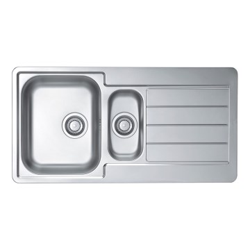 ALVEUS 1082440 - Køkkenvask LINE 98x50 cm mat stål/satin
