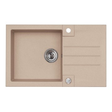 ALVEUS 1090946 - Køkkenvask ROCK 78x48 cm granit/beige