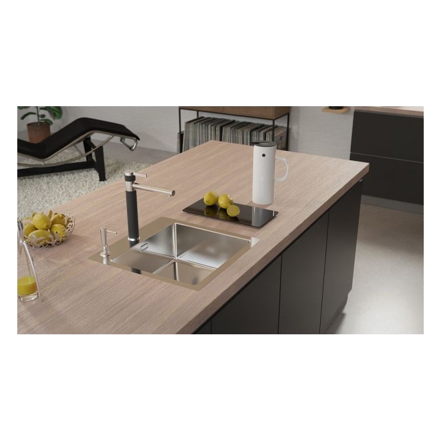 ALVEUS 1103609 - Køkkenvask PURE 52,5x51,5 cm satin