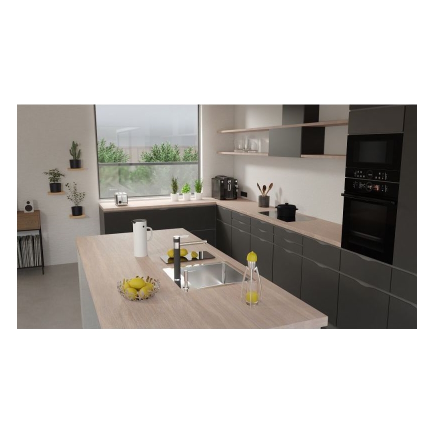 ALVEUS 1103609 - Køkkenvask PURE 52,5x51,5 cm satin