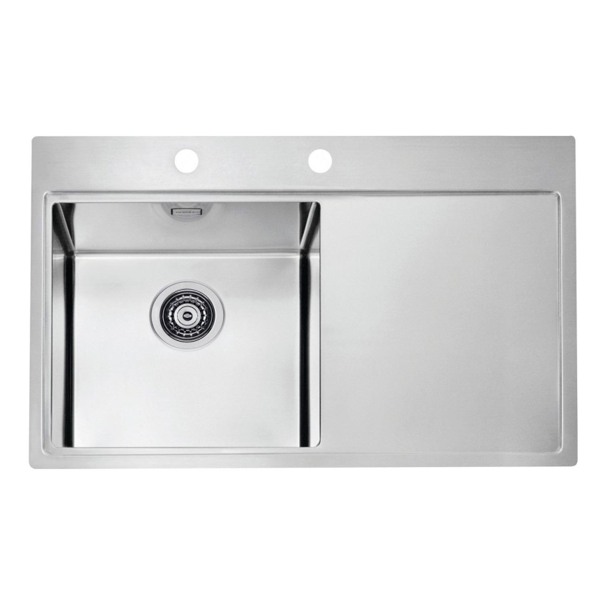 ALVEUS 1103610 - Køkkenvask PURE 79x52,5 cm satin, venstre