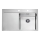 ALVEUS 1103651 - Køkkenvask PURE 79x52,5 cm satin, højre