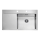 ALVEUS 1103653 - Køkkenvask PURE 86x52,5 cm satin, højre