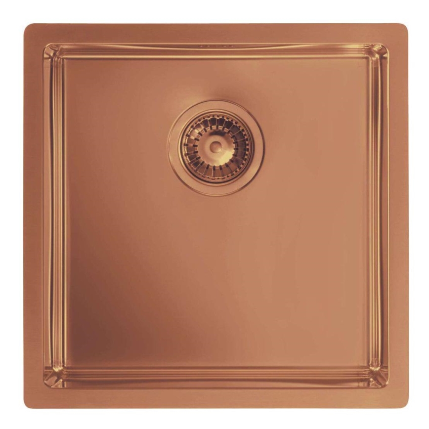 ALVEUS 1122689 - Køkkenvask QUADRIX 45x45 cm kobber