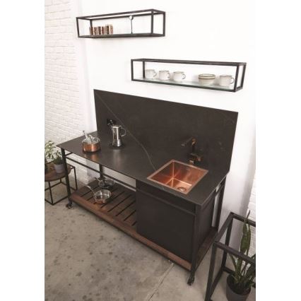 ALVEUS 1122689 - Køkkenvask QUADRIX 45x45 cm kobber