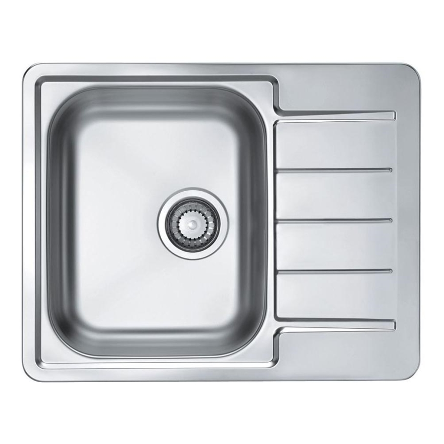 ALVEUS 1125356 - Køkkenvask LINE 61,5x50 cm mat stål/satin