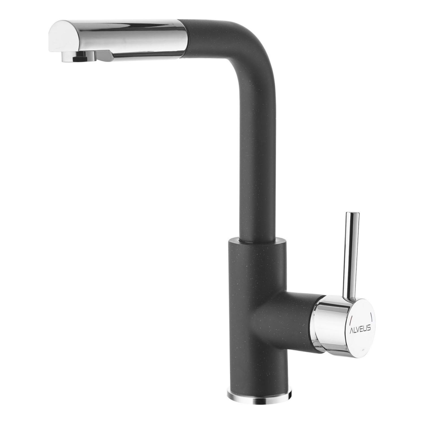 ALVEUS 1129048 - Hane m. udtrækkelig spraye SIROS 29,7 cm granit/sort