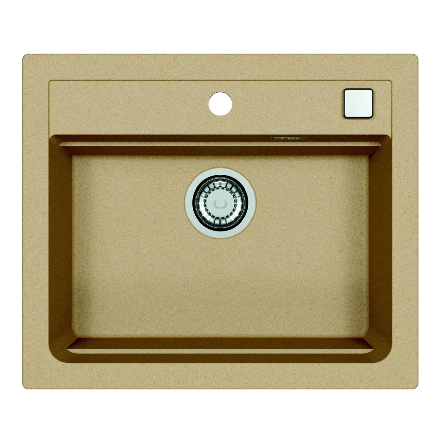 ALVEUS 1131994 - Køkkenvask ATROX 59x50 cm granit/beige