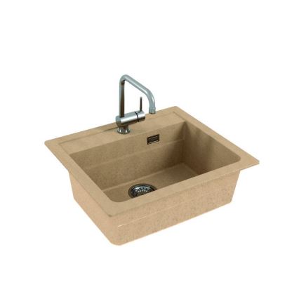 ALVEUS 1131994 - Køkkenvask ATROX 59x50 cm granit/beige