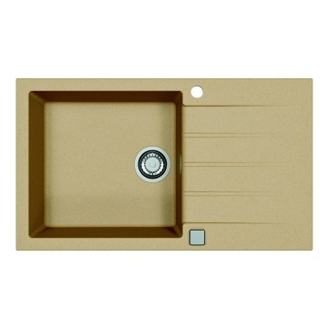 ALVEUS 1132029 - Køkkenvask CADIT 86x50 cm granit/beige