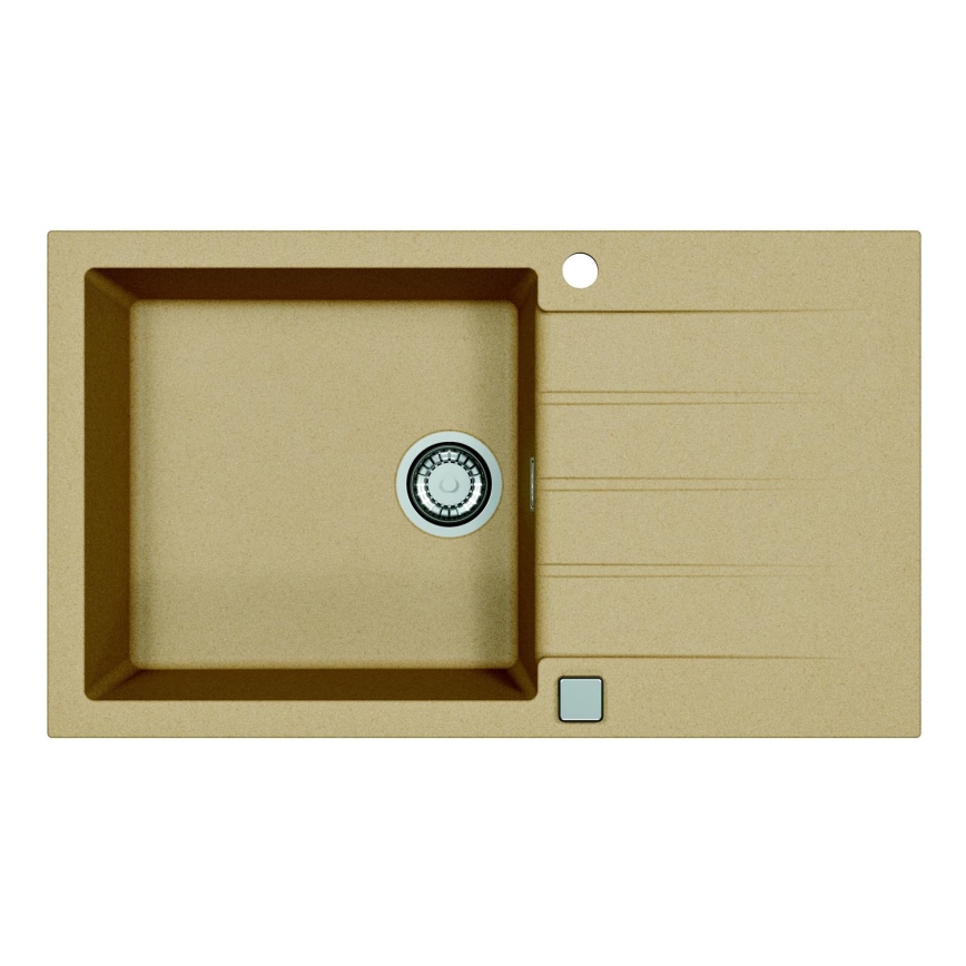 ALVEUS 1132029 - Køkkenvask CADIT 86x50 cm granit/beige