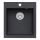 ALVEUS 1133432 - Køkkenvask CORTINA 50x45 cm granit/sort