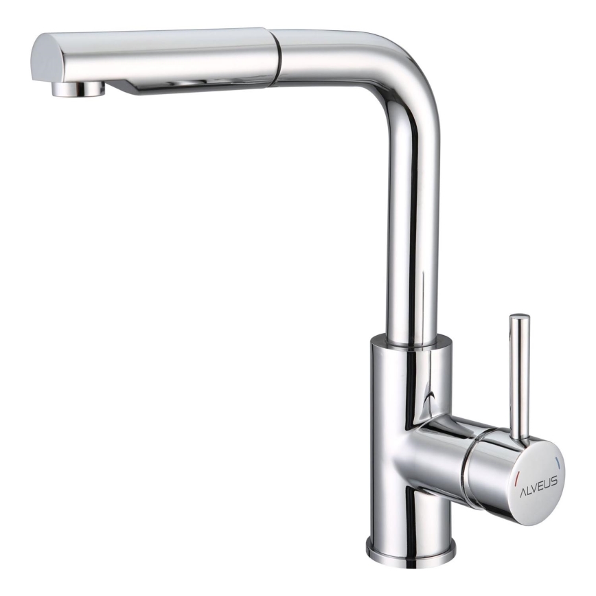 ALVEUS 1135365 - Hane m. udtrækkelig sprayer SARA 29,7 cm skinnende krom