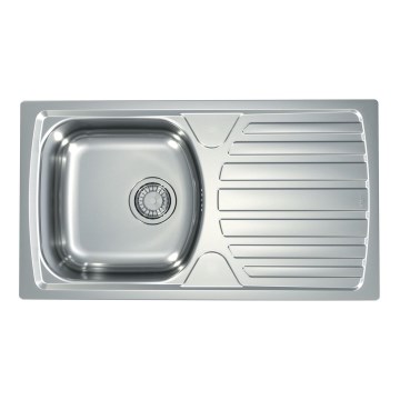 ALVEUS 1136539 - Køkkenvask BASIC 78x43,5 cm skinnende krom