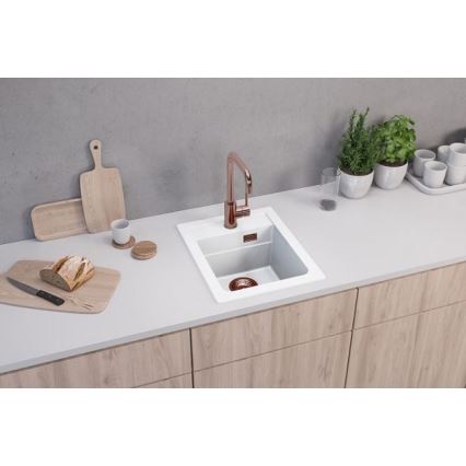 ALVEUS 1139079 - Køkkenvask ATROX 50x40 cm granit/hvid