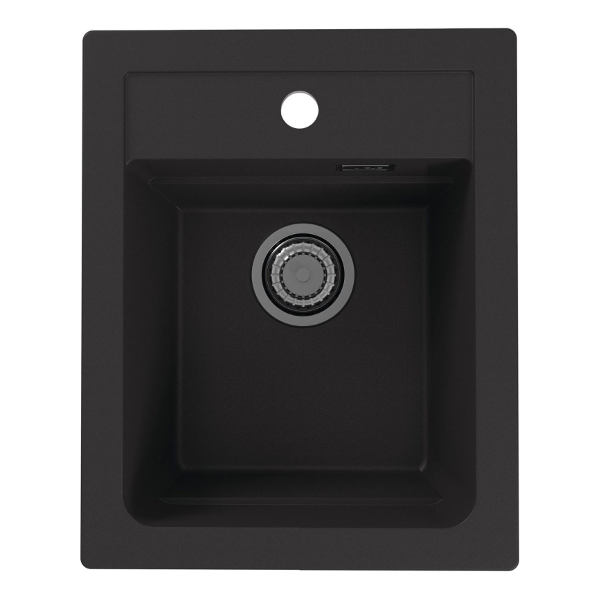 ALVEUS 1139771 - Køkkenvask ATROX 50x40 cm granit/sort