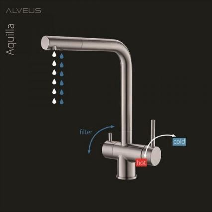 ALVEUS 1139808 - Hane AGUILA 33,3 cm granit/sort