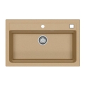 ALVEUS 1140445 - Køkkenvask ATROX 79x50 cm granit/beige