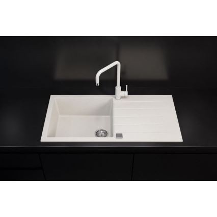 ALVEUS 1140594 - Køkkenvask CADIT 100x50 cm granit/hvid