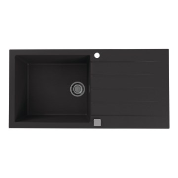 ALVEUS 1140598 - Køkkenvask CADIT 100x50 cm granit/sort