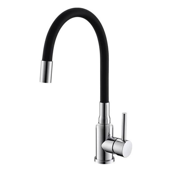 ALVEUS 1144427 - Hane m. fleksibel arm MINTAS 34 cm skinnende krom/sort