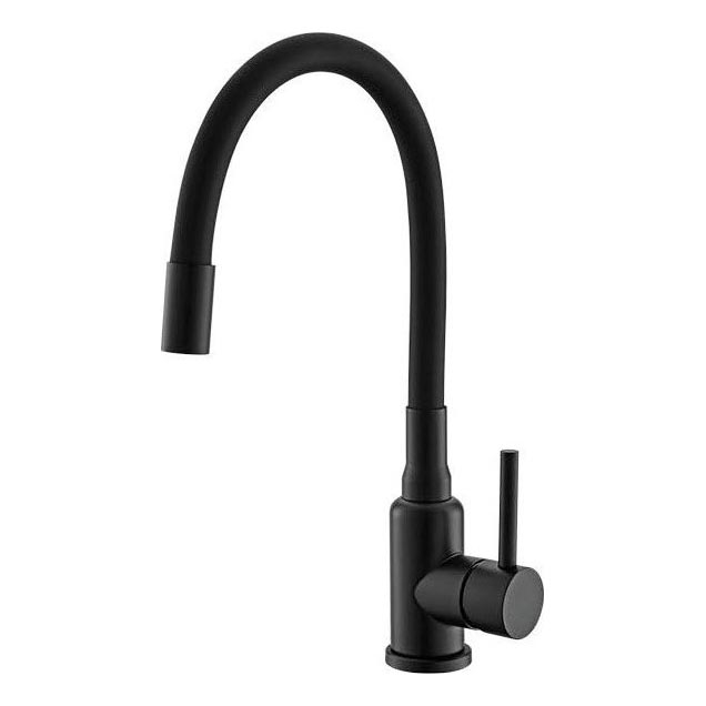 ALVEUS 1144433 - Hane m. fleksibel arm MINTAS 34 cm mat sort