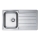 ALVEUS 1144640 - Køkkenvask LINE 86x50 cm mat stål/satin, uden excenter