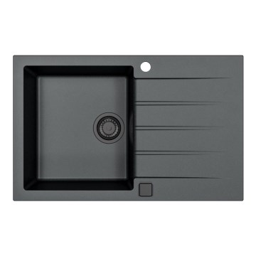 ALVEUS 1148159 - Køkkenvask CADIT 79x50 cm granit/sort