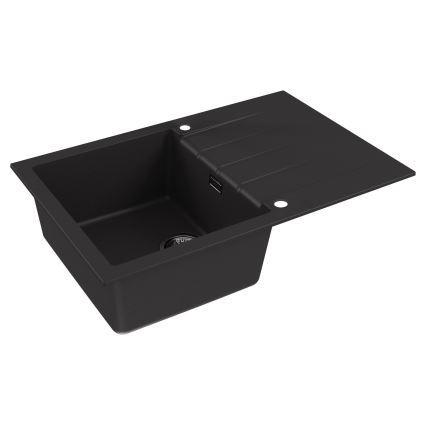 ALVEUS 1148159 - Køkkenvask CADIT 79x50 cm granit/sort