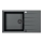 ALVEUS 1148160 - Køkkenvask CADIT 86x50 cm granit/sort