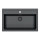 ALVEUS 1148163 - Køkkenvask ATROX 79x50 cm granit/sort