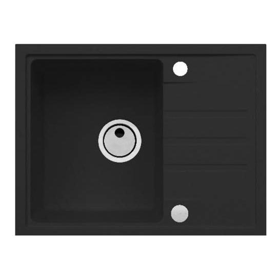 ALVEUS 1149080 - Køkkenvask INTERMEZZO 62x48 cm granit/sort