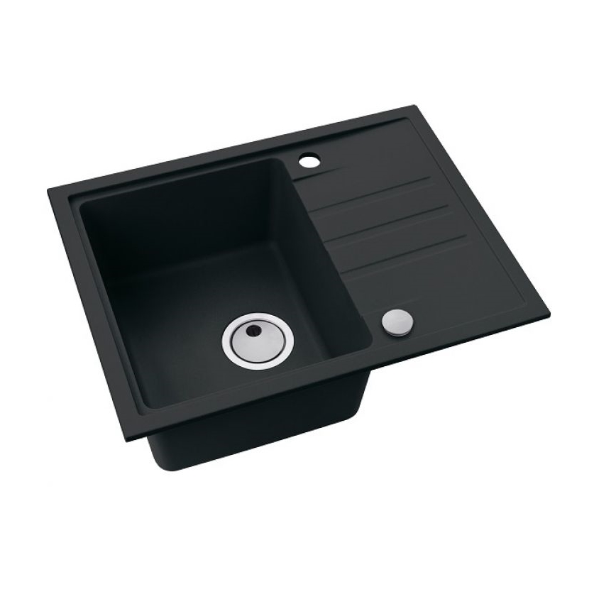 ALVEUS 1149080 - Køkkenvask INTERMEZZO 62x48 cm granit/sort