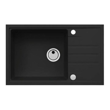 ALVEUS 1149117 - Køkkenvask INTERMEZZO 78x48 cm granit/sort