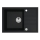 ALVEUS 1149126 - Køkkenvask INTERMEZZO 68x48 cm granit/sort