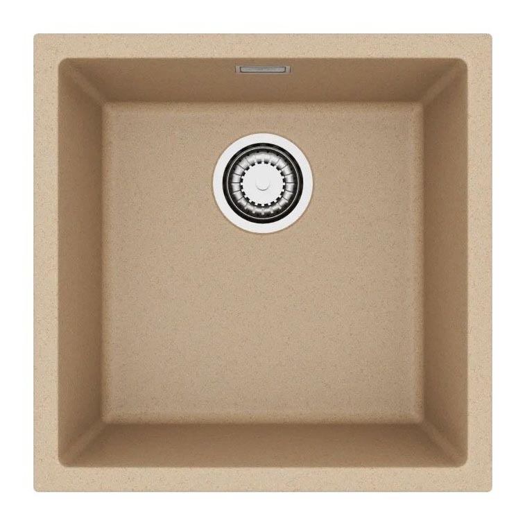 ALVEUS 1150047 - Køkkenvask OMNI 45x45 cm granit/beige