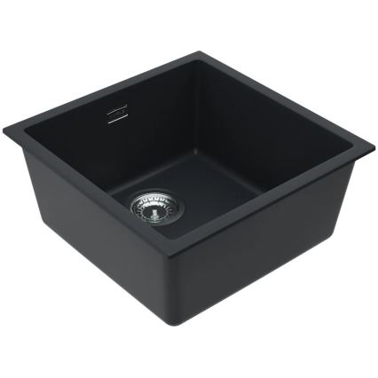 ALVEUS 1150048 - Køkkenvask OMNI 45x45 cm granit/sort