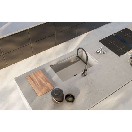 ALVEUS 1150058 - Køkkenvask OMNI 75x45 cm granit/hvid