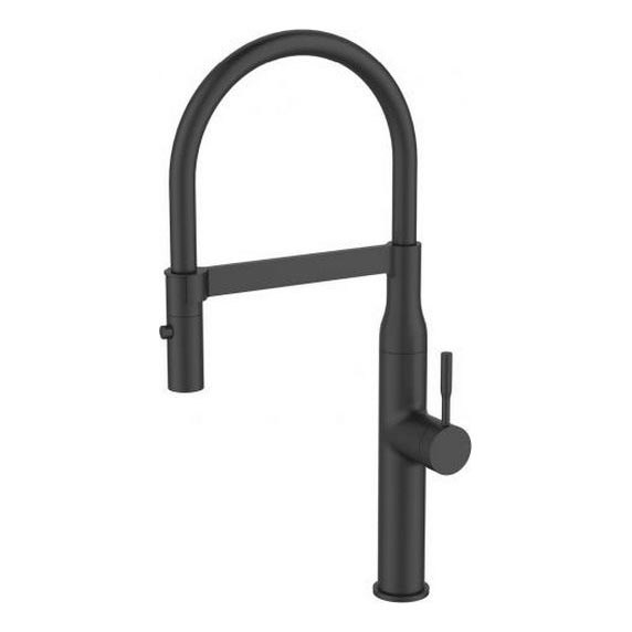 ALVEUS 1150893 - Hane m. fleksibel arm m. sprayer MIRAGE 49,5 cm sort