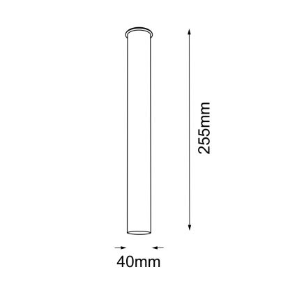 Amplex - Spotlampe AKADI 1xGU10-MR11/15W/230V messing