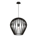 Amplex - Pendel med kabel 1xE27/20W/230V, sort