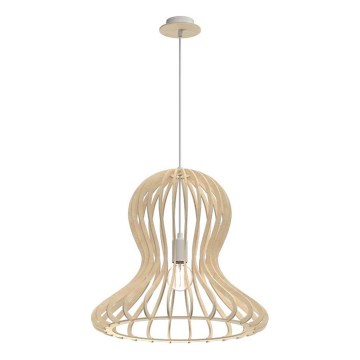 Amplex - Pendel på ledning 1xE27/20W/230V beige
