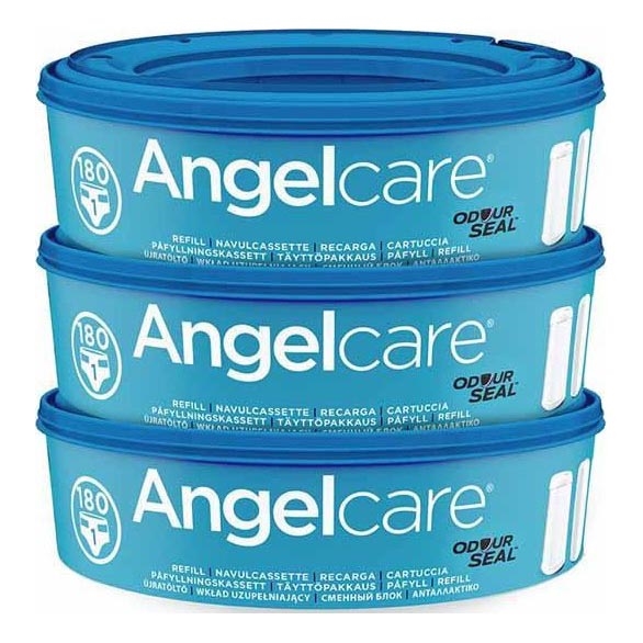 Angelcare - Opfyldningskassetter til blespand 3 stk.