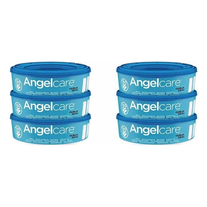 Angelcare - Opfyldningskassetter til blespand 6 stk.