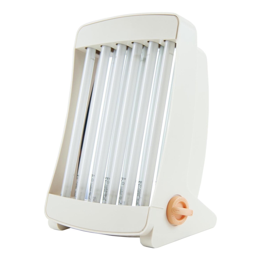 Ansigts-solarium til hjemmebrug med 6 UV-rør Cosmedico 90W/230V
