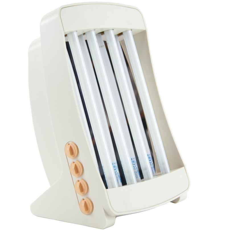 Ansigtssolarium til hjemmebrug med 4 UV-rør, Cosmedico 65W/230V