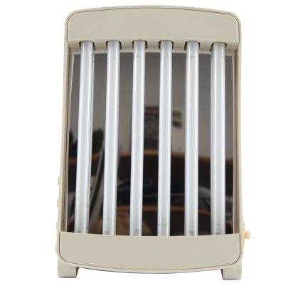 Ansigtssolarium til hjemmebrug med 6 farvede UV-rør Cosmedico 90W/230V