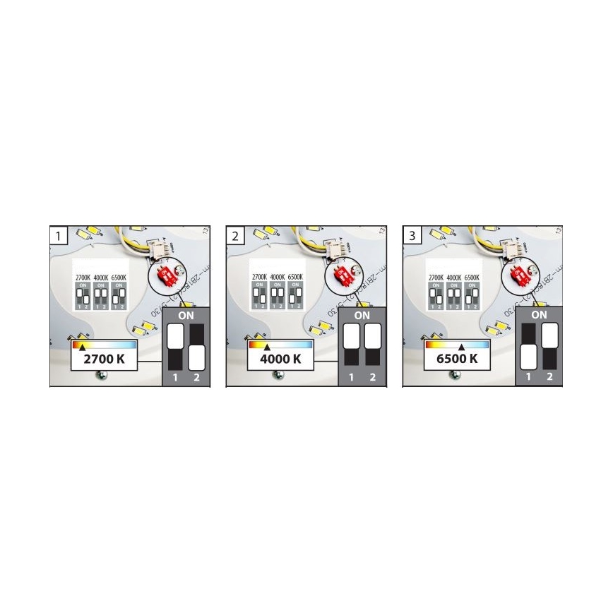 APLED - LED loftlampe med sensor til badeværelse LENS LED/16W/230V IP44 2700-6500K