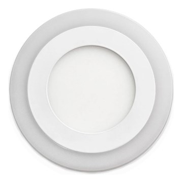 APLED - LED Badeværelsesloftlampe RONDO DUO LED/4W + LED/12W/230V IP41 3000/4000K Ø 19,5 cm hvid